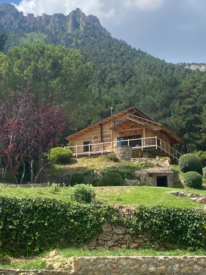 הוילה Castellar del Riu El Refugi De La Torre Espinalbet מראה חיצוני תמונה